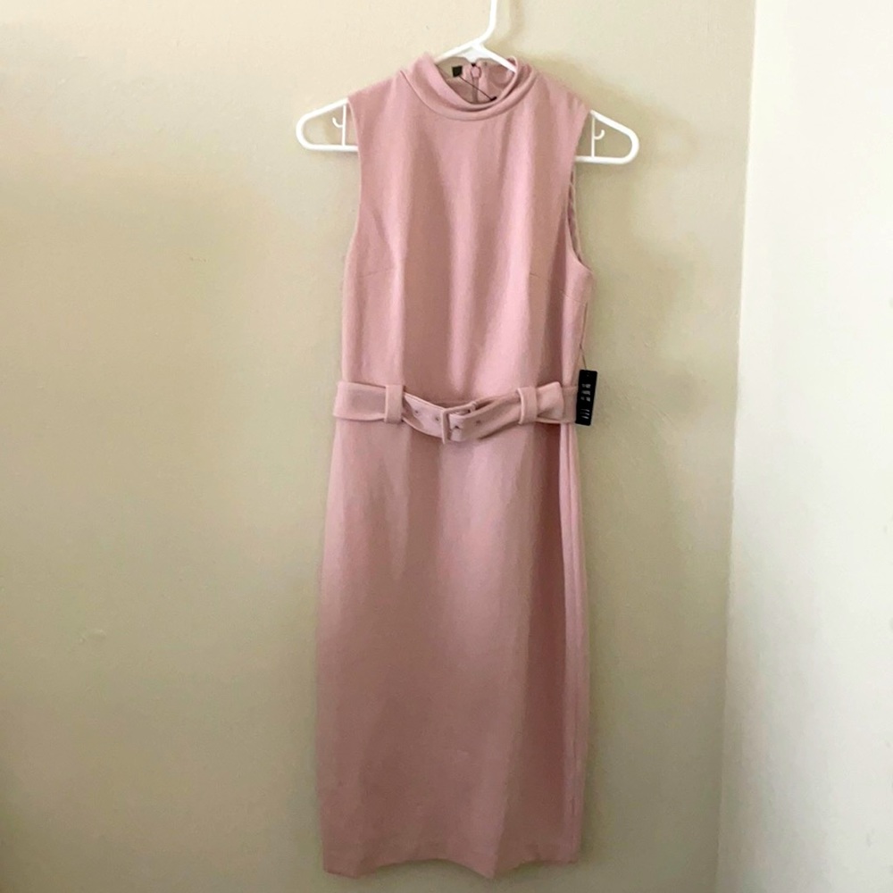Express Belted Sheath Dress NWT